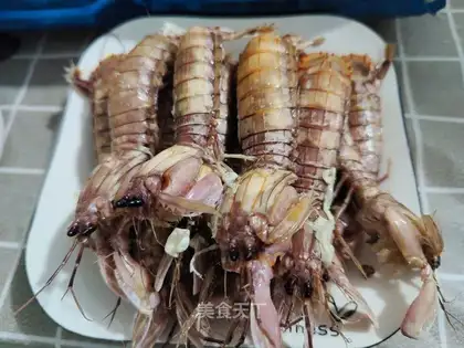 Skinned shrimp
