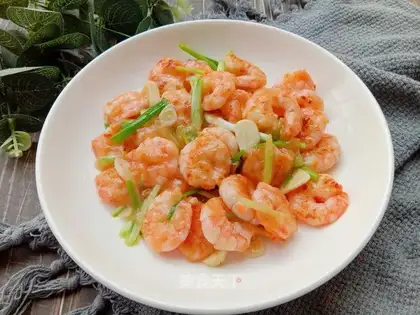 Shrimp onions