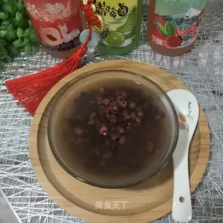 Red bean rice soup