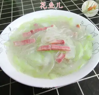 The ham swirling night with the iron stick