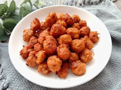 Onion meatballs