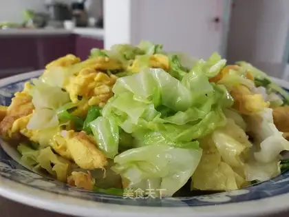 Scrambled duck eggs