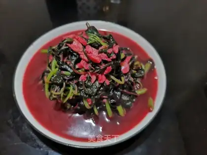 A boiled casserole