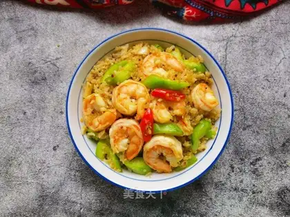 Cucumber shrimp and quinoa