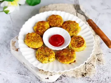 Vegetable cod cake