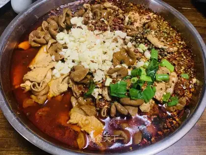 Water-cooked intestines