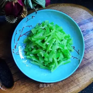 ♪ Mountain tea and oil for bitter melons ♪
