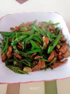 Chili fried meat