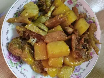 Potato chicken