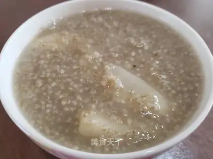 Black rice porridge