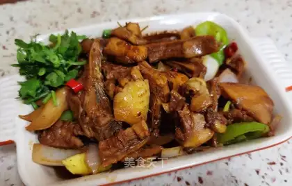 Dry chicken