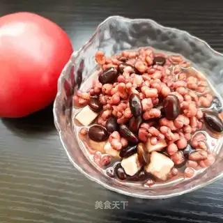 Red bean rice soup