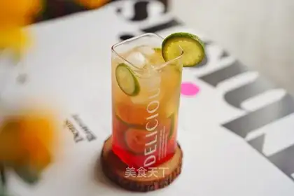 Pop lemon tea