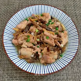Moose mushroom veal