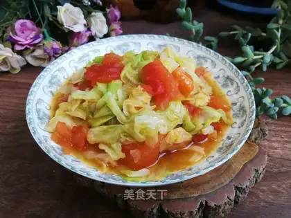 Tomato and cabbage