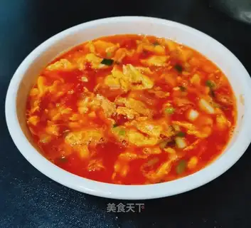 Tomato egg soup