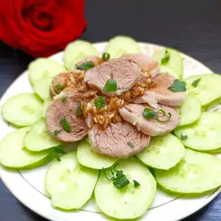 A cucumber with a cucumber