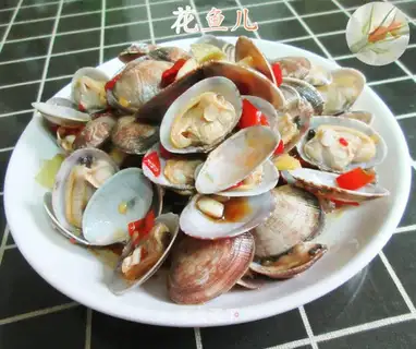 Frozen clams