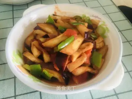 A regular eggplant