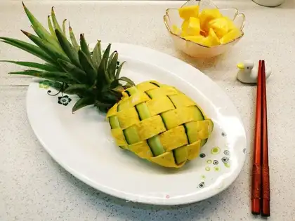 Pineapple egg fried rice