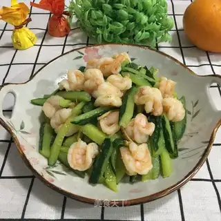 cucumber shrimp