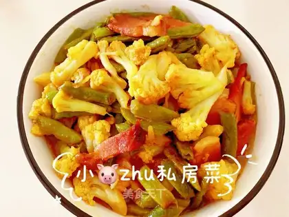 Curry curry and four seasons of bean bacon