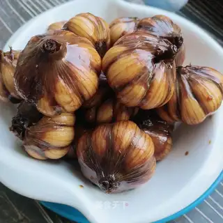I used to pick up garlic