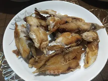 Fried horsefish