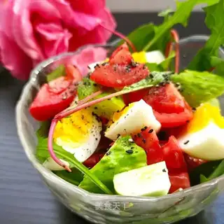 Cucumber egg salad