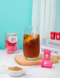 Summer fresh fruit tea