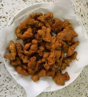 It's always fried meat