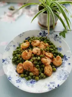 Peas shrimp