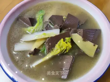 Plum soup