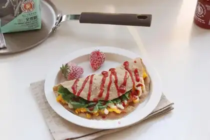 All-Mike bacon omelet