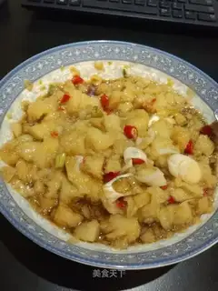 Pumping rice tofu