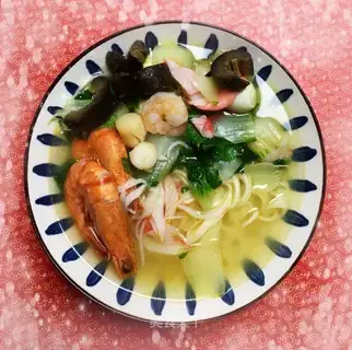 Shrimp cucumber
