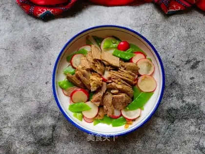 Dutch cherry radish beef