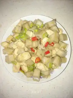 Fish fragrance chicken