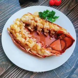 Yellow and lobster tails