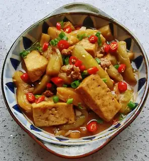 Tofu eggplant