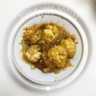 Garlic fans steam abalone