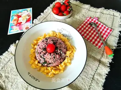 Eggs and rice