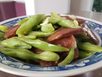 Four seasons of beans and sausage