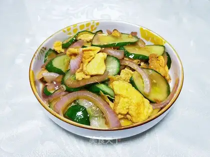 Eggs made from cucumbers