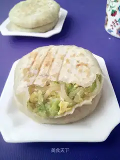 Egg cabbage pie