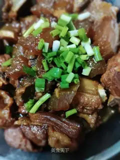 Red burn ribs