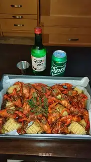 Tequila hot lobster