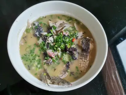 Boiled fish