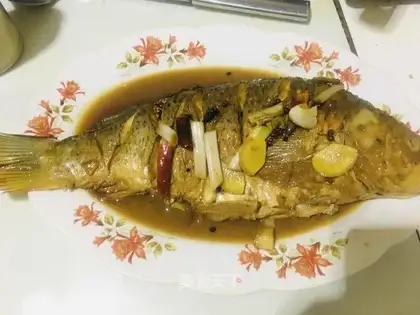 Home burning fish