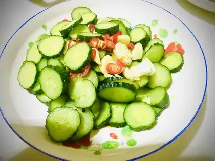 The cucumbers